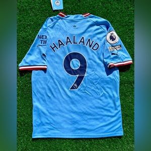 NEW Haaland Manchester City Home 2023 jersey